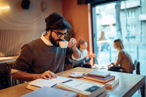 Coffee is always there Stock Photos