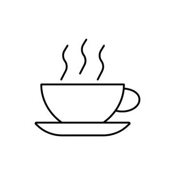 Coffee americano icon element of coffe icon for mobile concept and web apps.  Stock Illustration