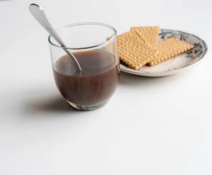 Coffee and Biscuits Breakfast Stock Photos