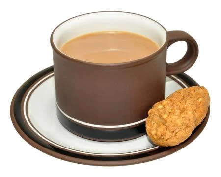 Coffee And Biscuits Stock Photos