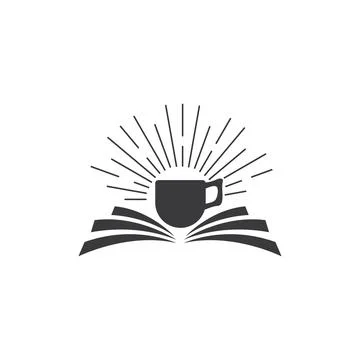 Coffee and book Illustration