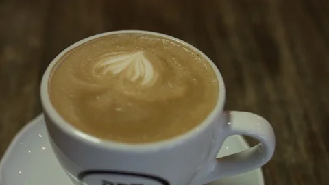 Coffee and Cake Stock Footage 113027333