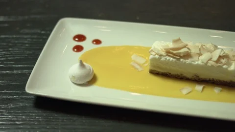 Coffee and Cake Stock Footage 113031711