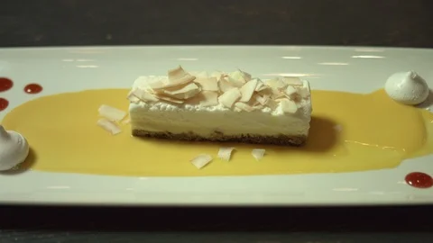 Coffee and Cake Stock Footage 113032558