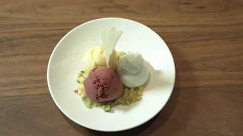 Coffee and Cake Stock Footage 113033440