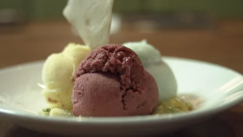 Coffee and Cake Stock Footage 113033667