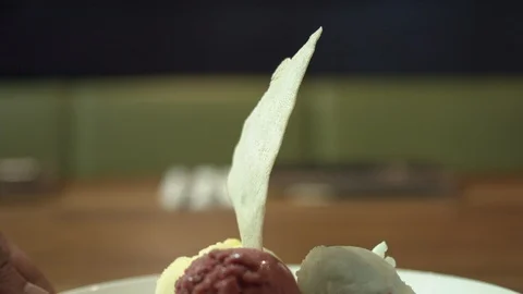 Coffee and Cake Stock Footage 113036102