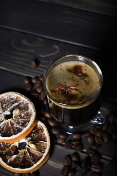 Coffee and cinnamon  Foto stock