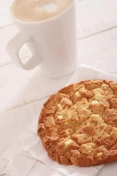 Coffee and cookie Stock Photos