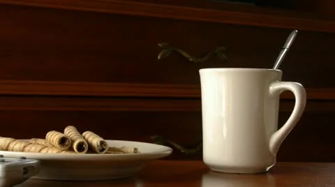 Coffee and dessert Stock-Footage 18151926