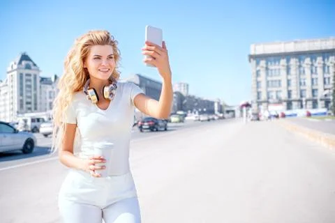 Coffee and me. Stock Photos