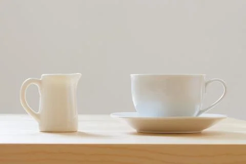 Coffee and milk Stock Photos