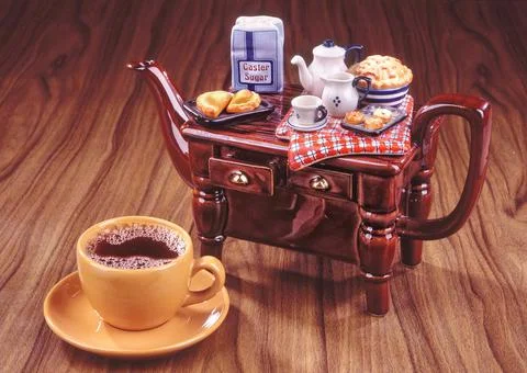 Coffee And Tea Stock-Fotos