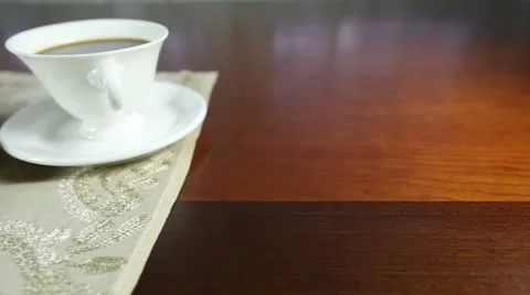 Coffee and Toast Stock Footage 22418166