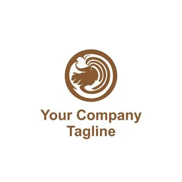 Coffee art mix vector logo and icon Stock Illustration
