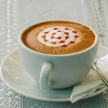 Coffee art Stock Photos