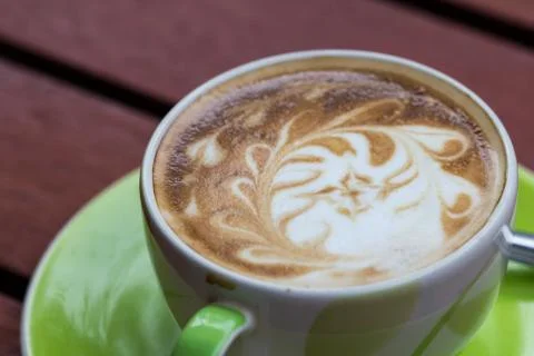 Coffee art Stock Photos