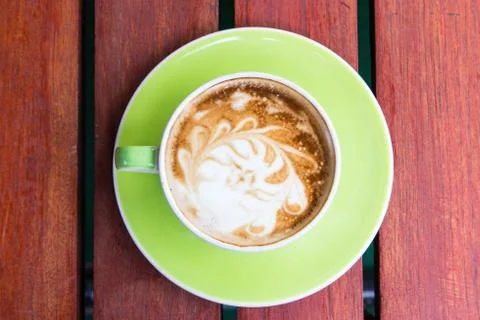 Coffee art Stock Photos