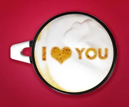 Coffee art Stock Photos