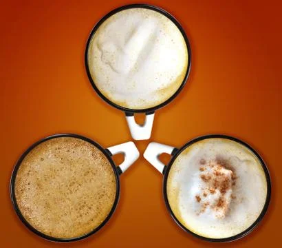 Coffee art Stock Photos