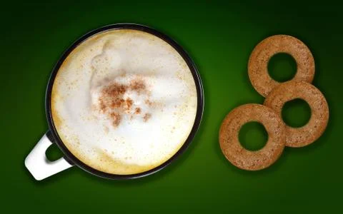Coffee art Stock Photos
