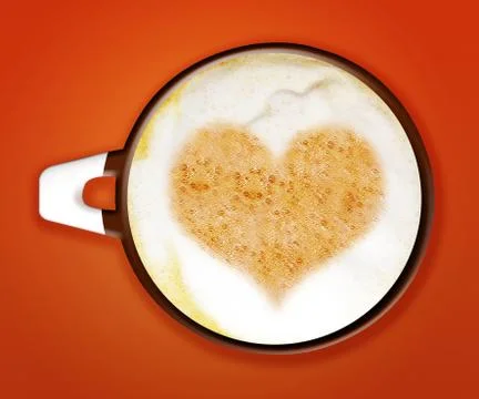 Coffee art Stock Photos