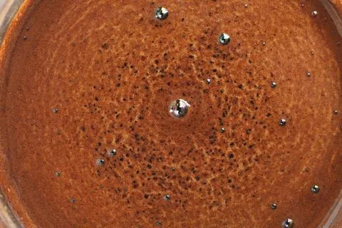 Coffee background. Coffee foam texture Stock Photos