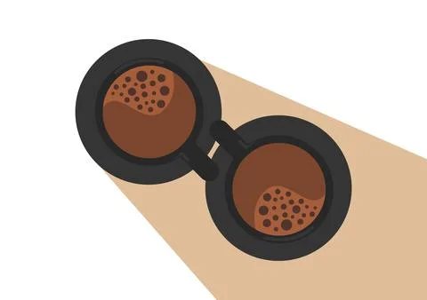 Coffee background Stock Illustration
