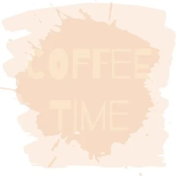 Coffee background or banner, flayer, web, print template. Stock Illustration