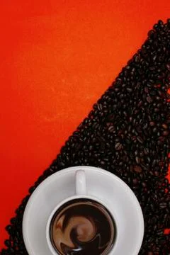 Coffee background. Stock Photos