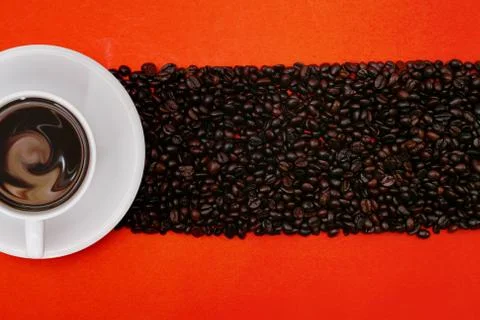 Coffee background. Stock Photos