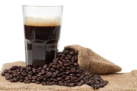 Coffee background Stock Photos