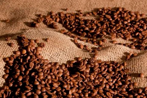 Coffee background Stock Photos