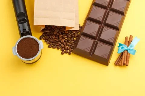 Coffee background 스톡 사진