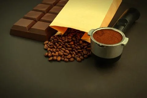 Coffee background Stock Photos