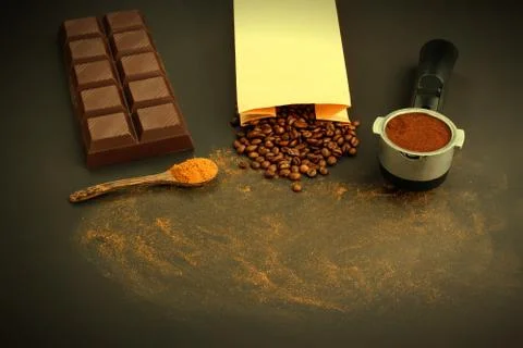 Coffee background 스톡 사진