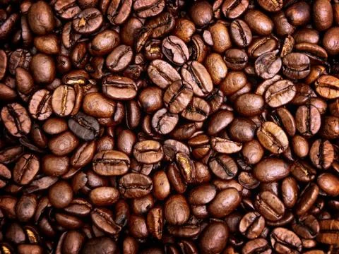 Coffee background Stock Photos