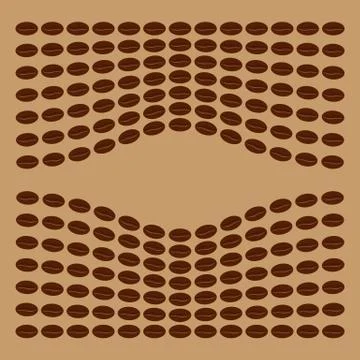 Coffee Background. Vector Stock Illustration