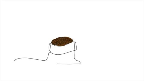 Coffee bags Stock Footage 321085245