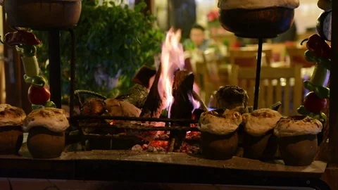 Coffee .BBQ Stock Footage 82269095