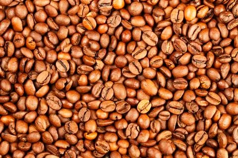 Coffee bean background Stock Photos