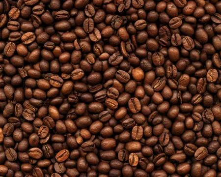Coffee bean background Stock Photos
