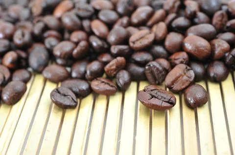 Coffee bean background Foto stock