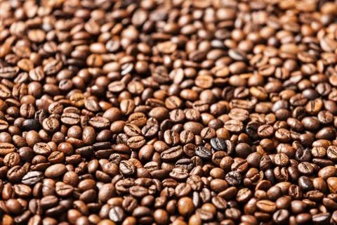 Coffee bean background Stock Photos