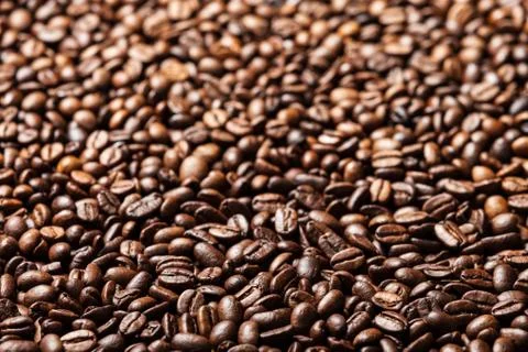 Coffee bean background Stock Photos