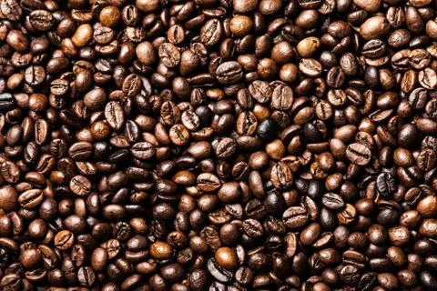 Coffee bean background Stock Photos