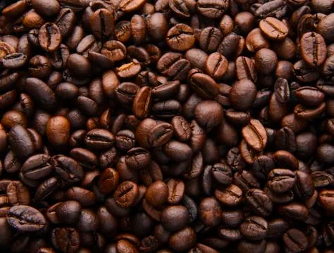 Coffee bean background Stock Photos