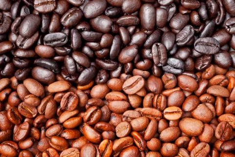 Coffee bean background Stock-Fotos