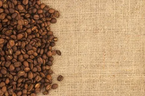 Coffee Bean Background Stock Photos