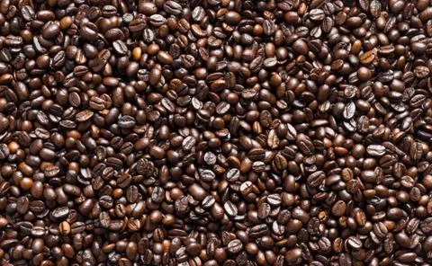 Coffee Bean Background Stock Photos